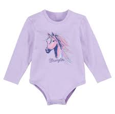 Wrangler Infant Girls Kids Shirt/Onezee/112317703