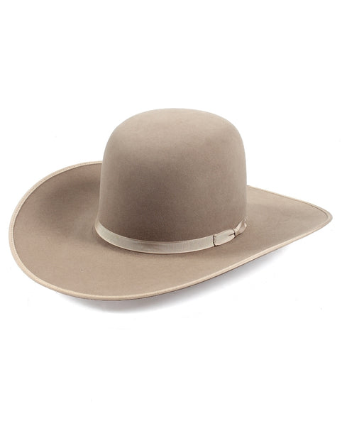 Rodeo King Open Crown Pecan Felt Hat/Bound/Unbound – Mock Brothers