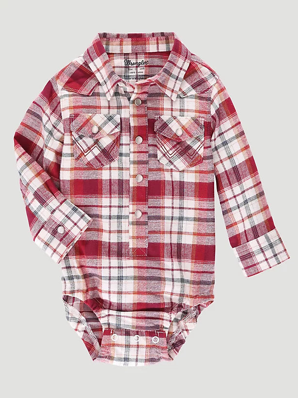 infant dress shirt Wrangler Infant Boys Onezee/112338159 – Mock Brothers Saddlery