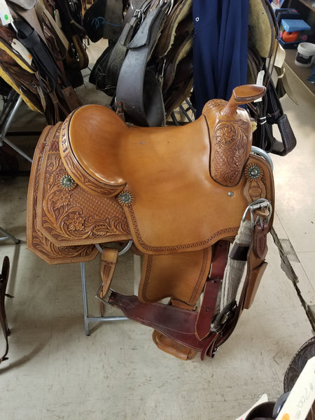 Used Mike's Custom Saddle Roper/Z.B./15 1/2"