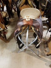 Used Jim Shoulders Bronco Saddle/BB326913BM/15