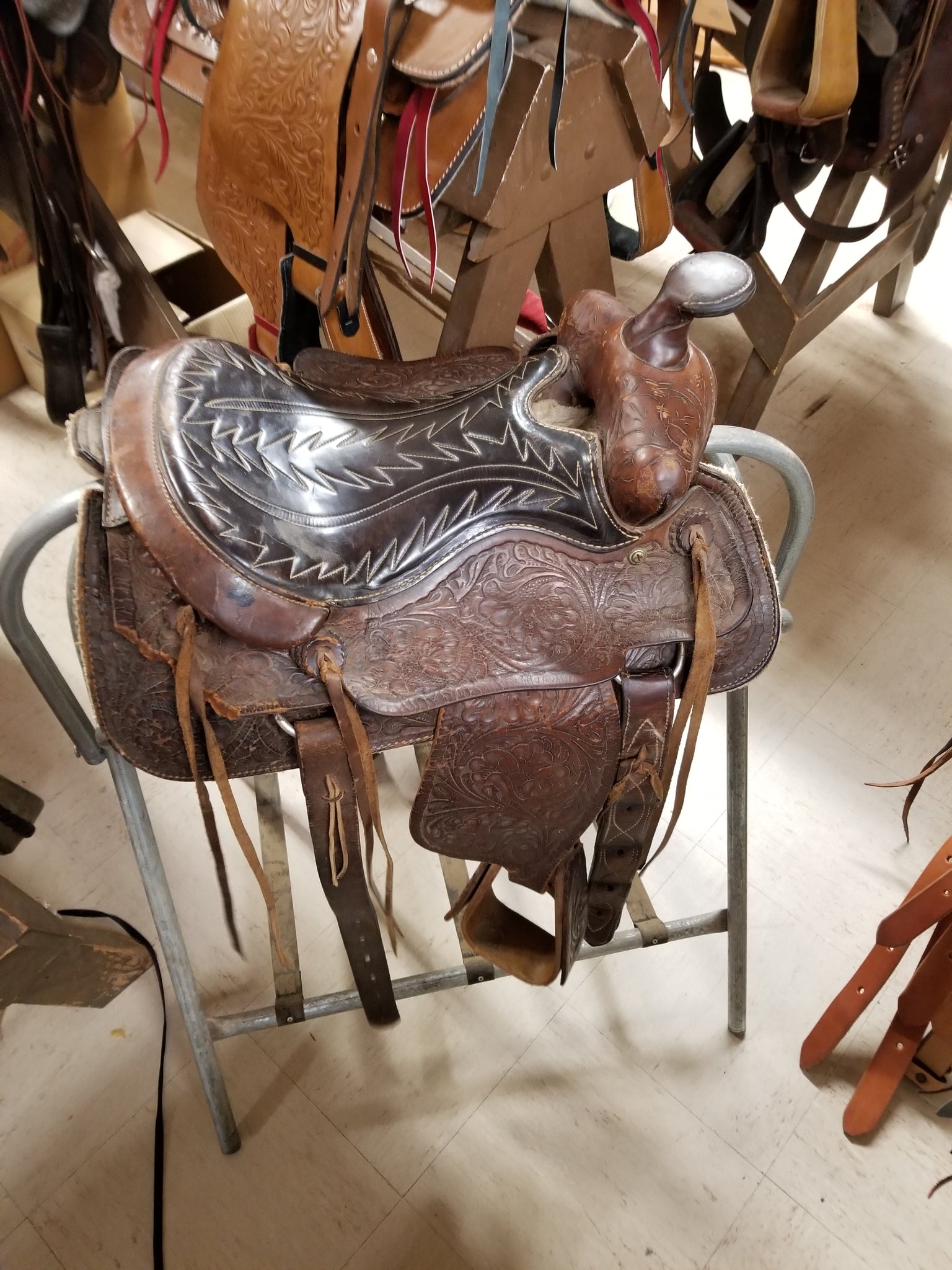 Used Kids Saddle/R.M.8/12"