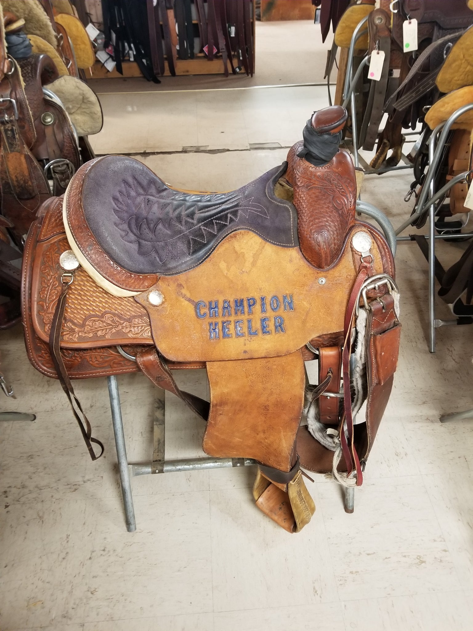 Used Courts Saddlery Roper/Roper 18/15"