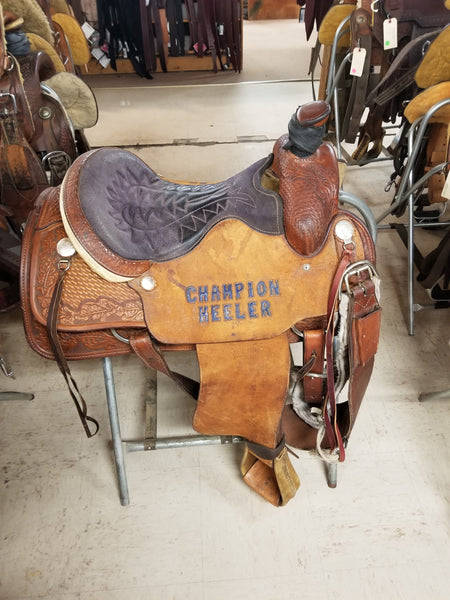 Used Courts Saddlery Roper/Roper 18/15"
