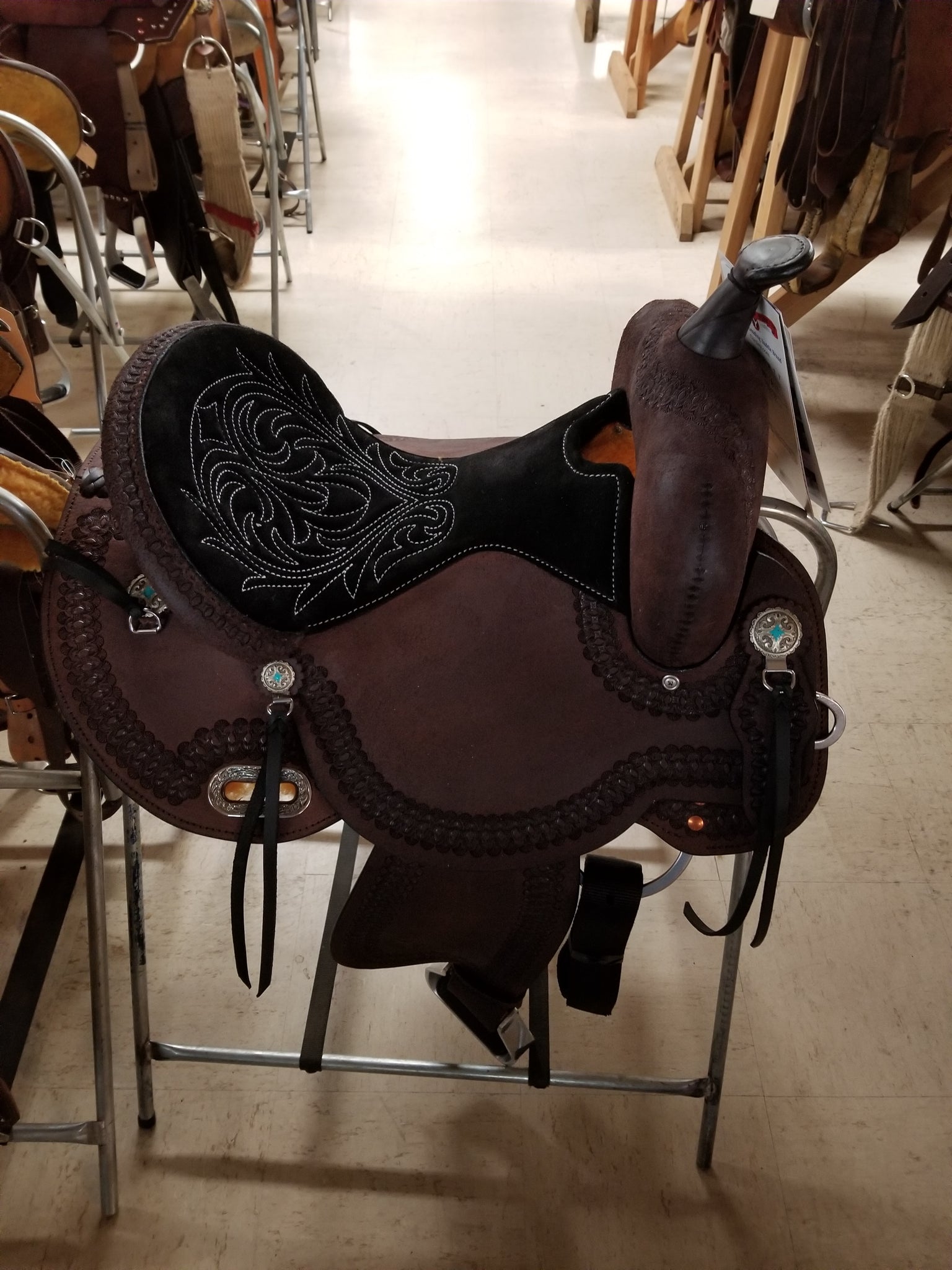 New Circle Y Barrel Racer/CY4207518BM/14 1/2"