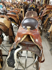 Used Seven D Saddlery Barrel Racer/C.C./15