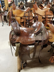 Used Ozark Leather Company Roper/K.S./15 1/2