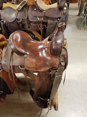 Used Ozark Leather Company Roper/K.S./15 1/2