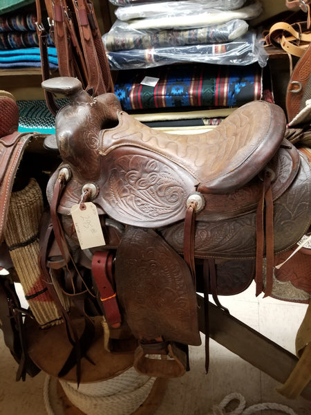 Used Kids Saddle/RMXX0405152GM/14-14 1/2"