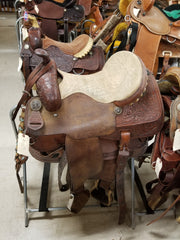 Used Master Saddlery Barrel/J.A.M./14 1/2