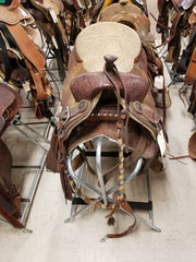 Used Master Saddlery Barrel/J.A.M./14 1/2