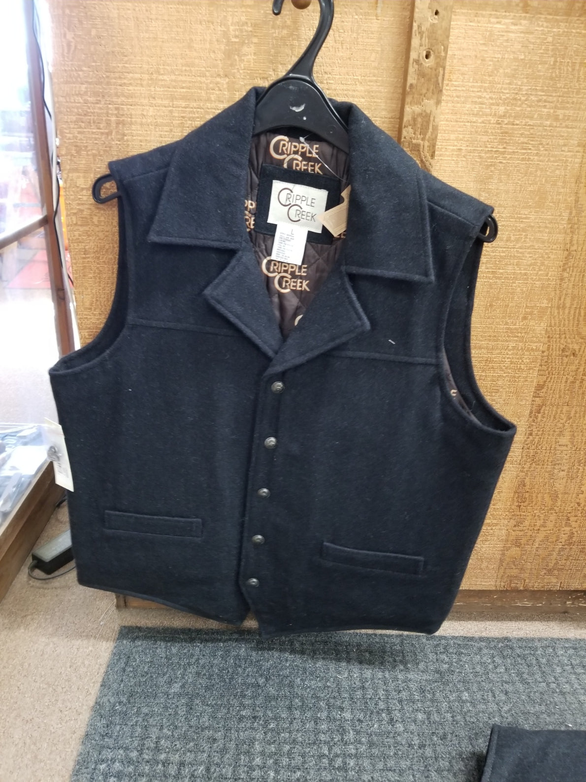 Cripple Creek Men's Concealed Carry Vest/CR39066-46