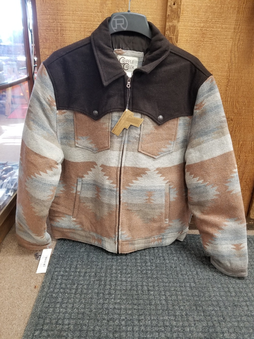 Cripple Creek Men's Concealed Carry Coat/CR43049-305