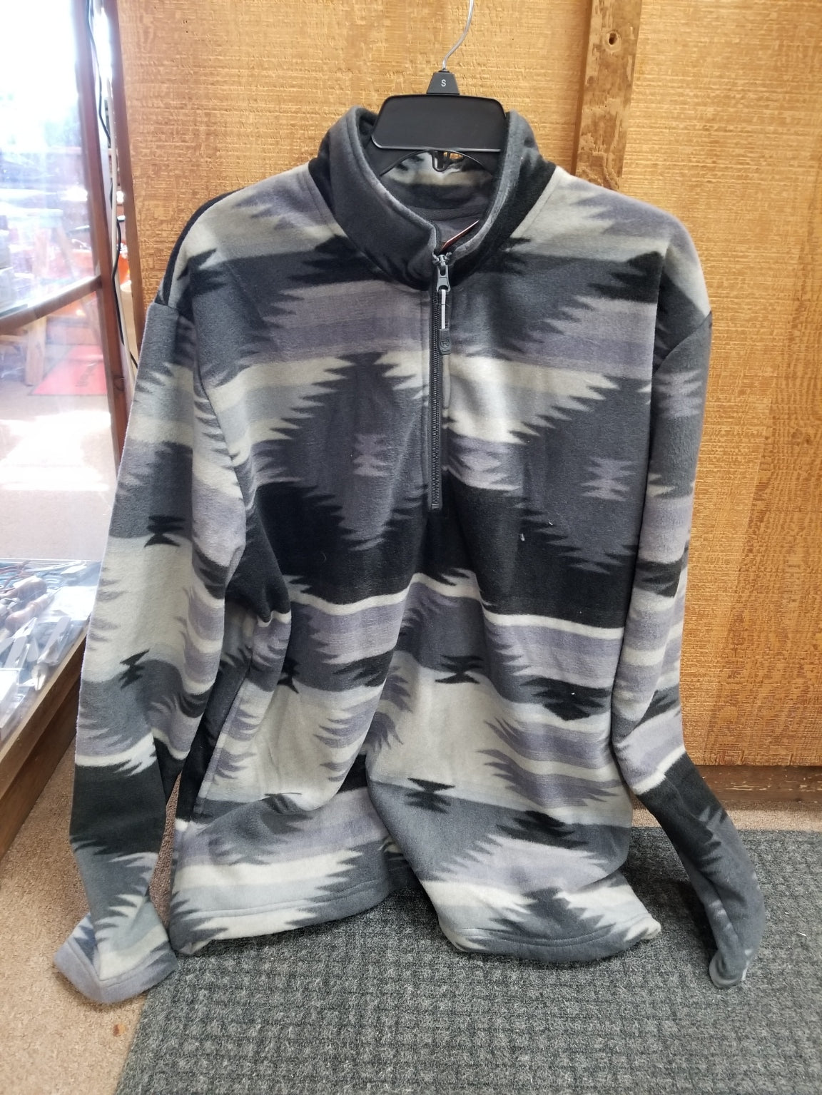 Roper Men's Sherpa Pullover/03-097-0250-6639/Grey