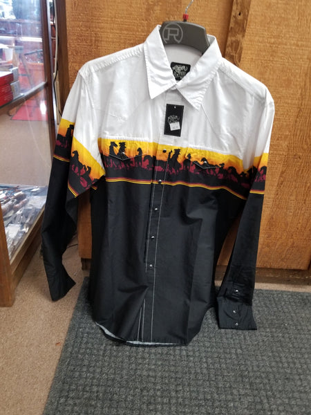 Roper Men's Shirt/3-01-421-219BL