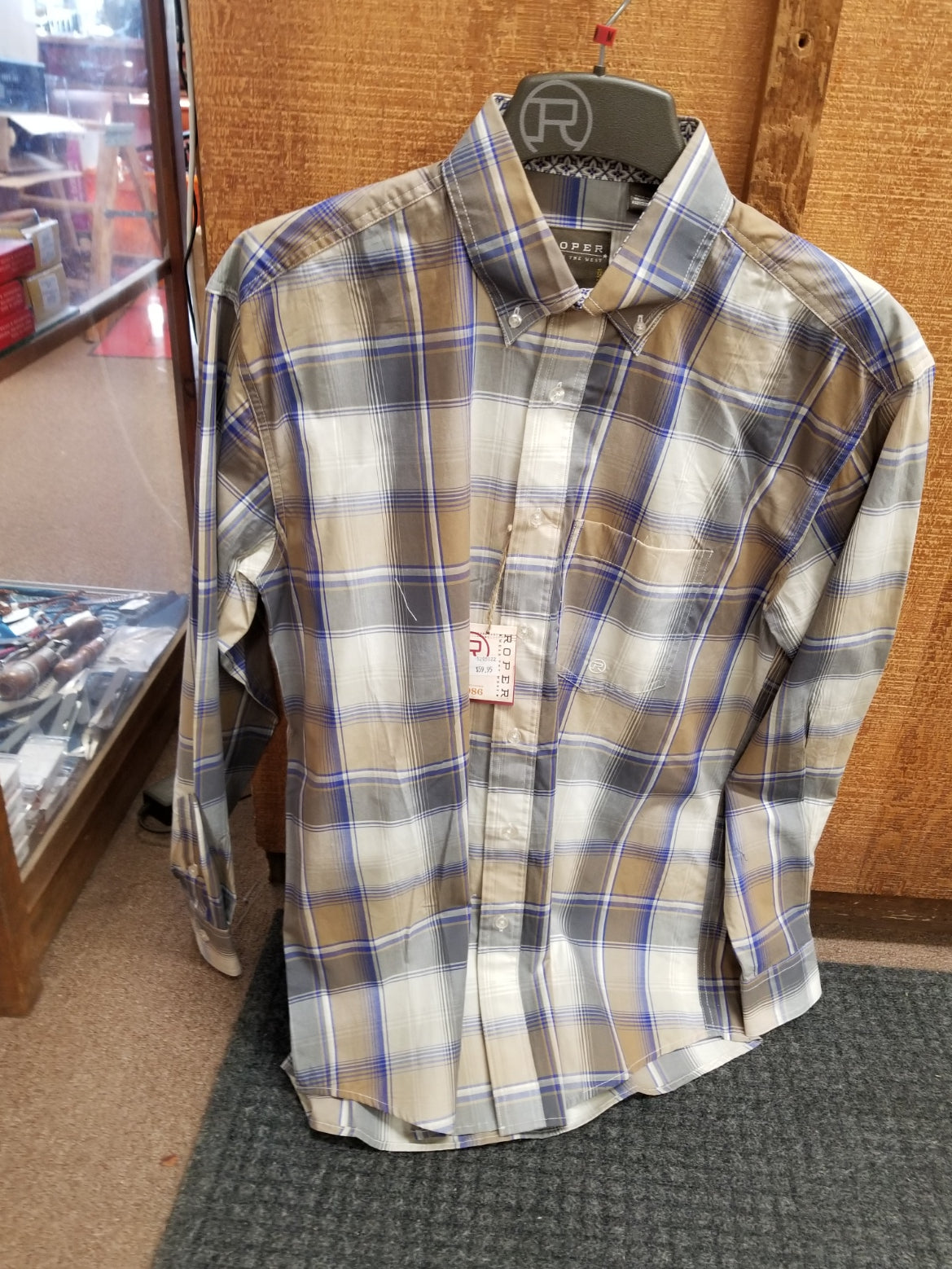 Roper Men's Shirt/3-01-379-3016