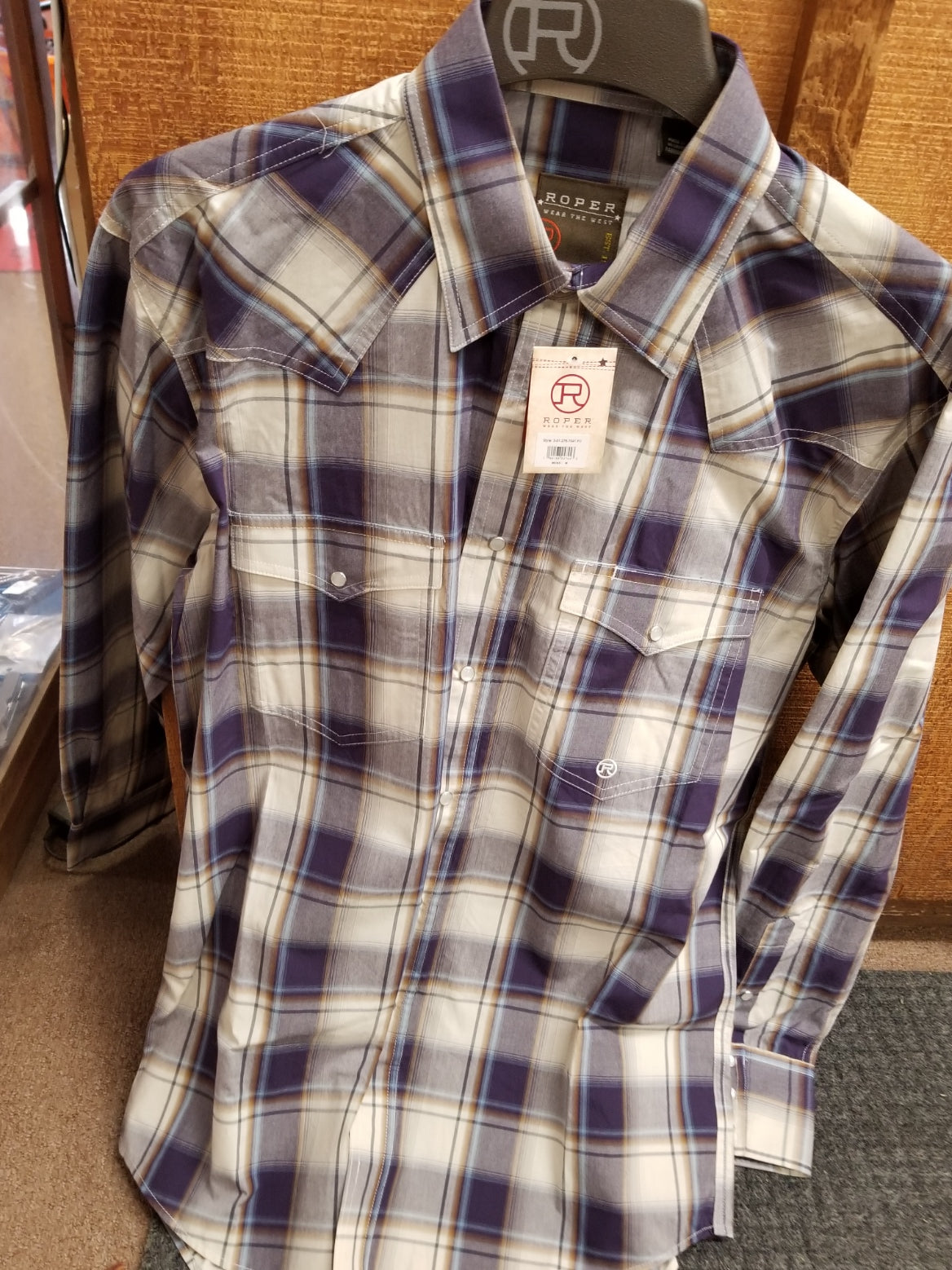 Roper Men's Shirt/3-01-278-7041