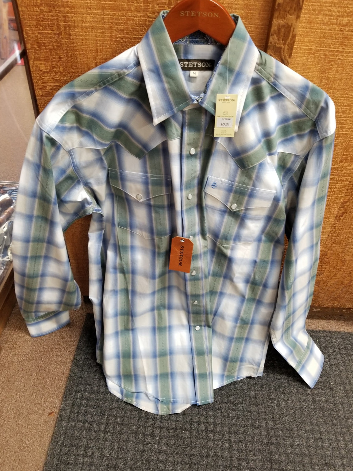 Stetson Men's Shirt/11-001-0478-2030