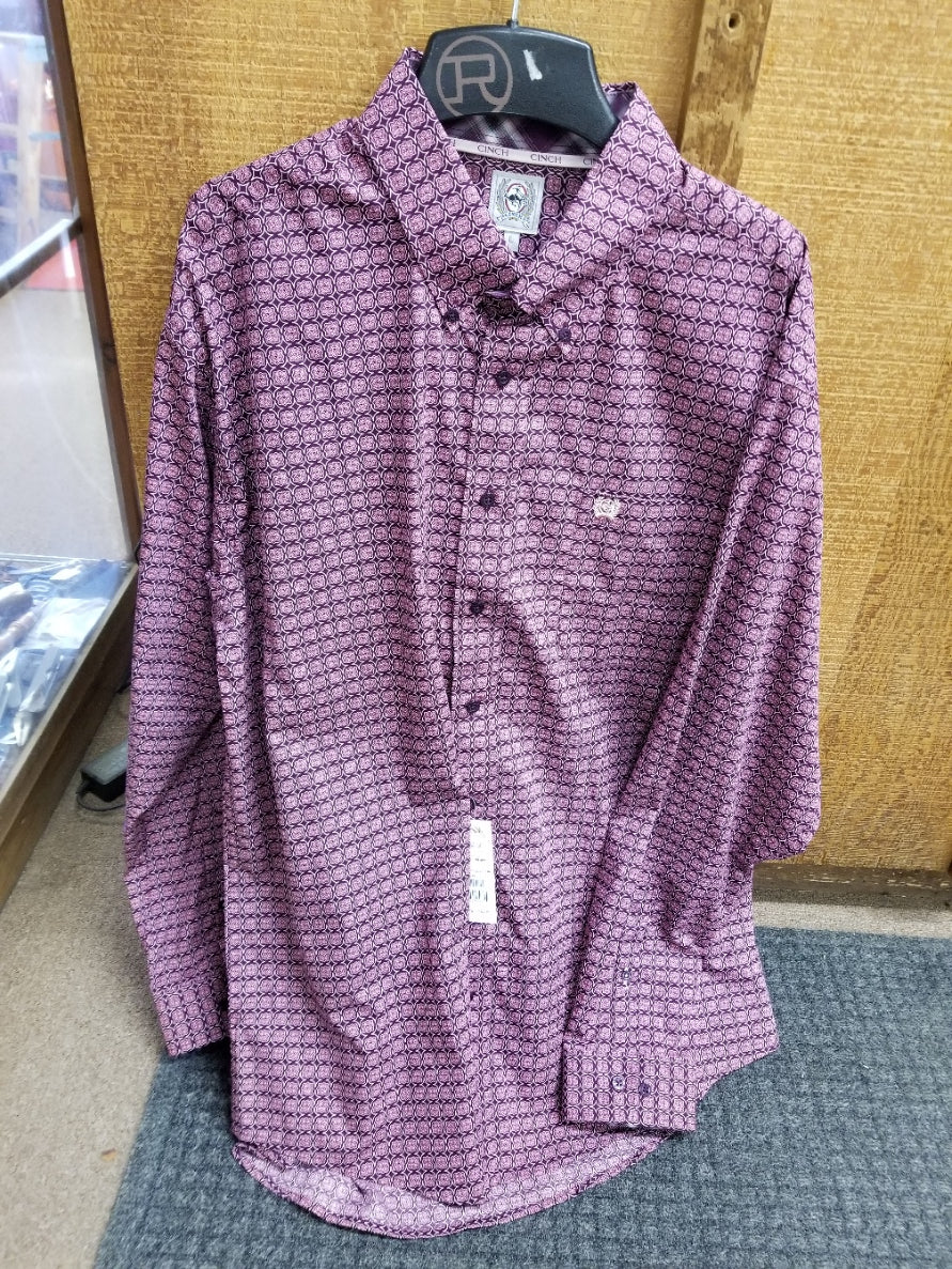 Cinch Men's Long Sleeve Shirt/MTW1105922