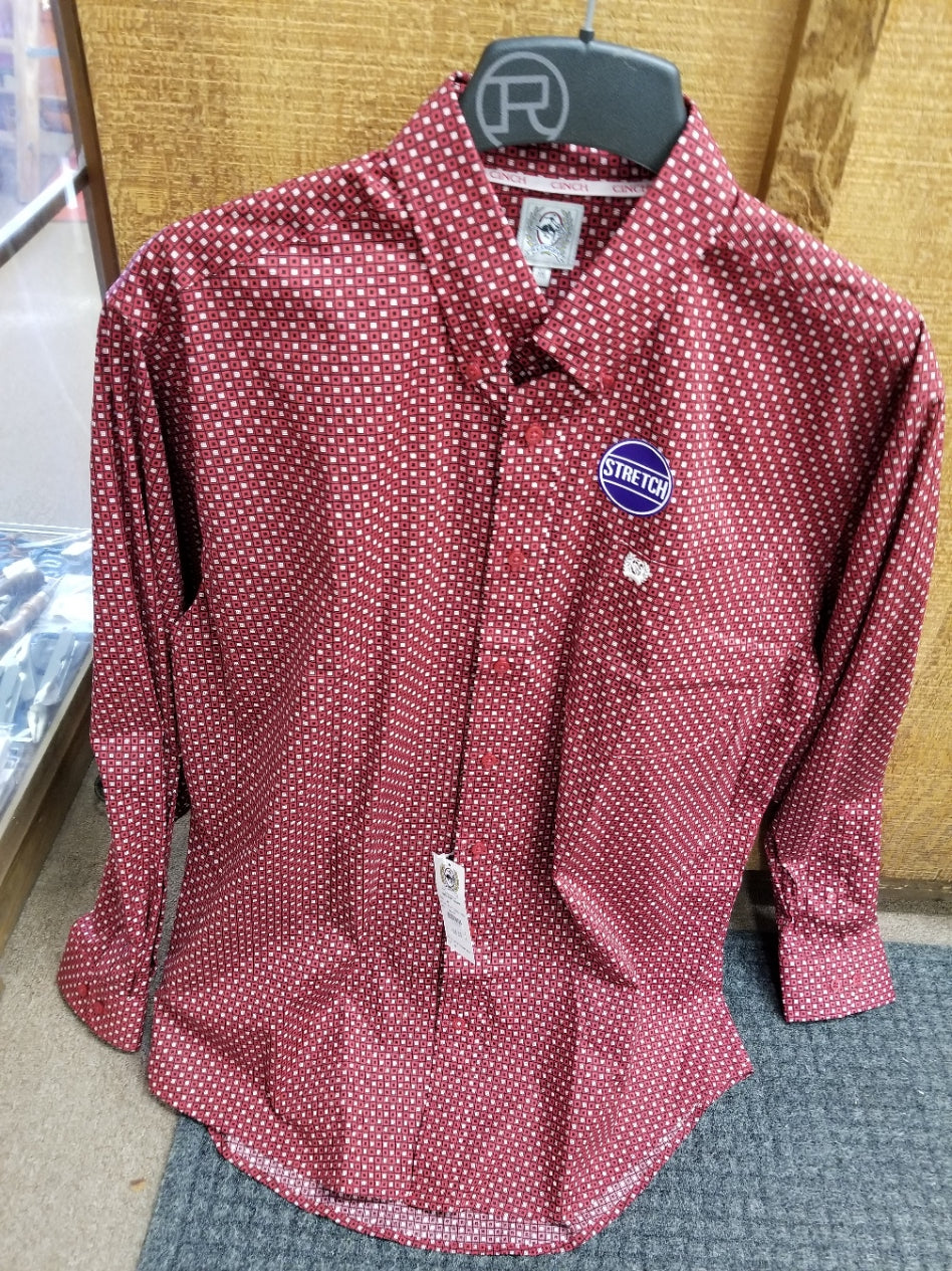 Cinch Men's Long Sleeve Shirt/MTW1105944