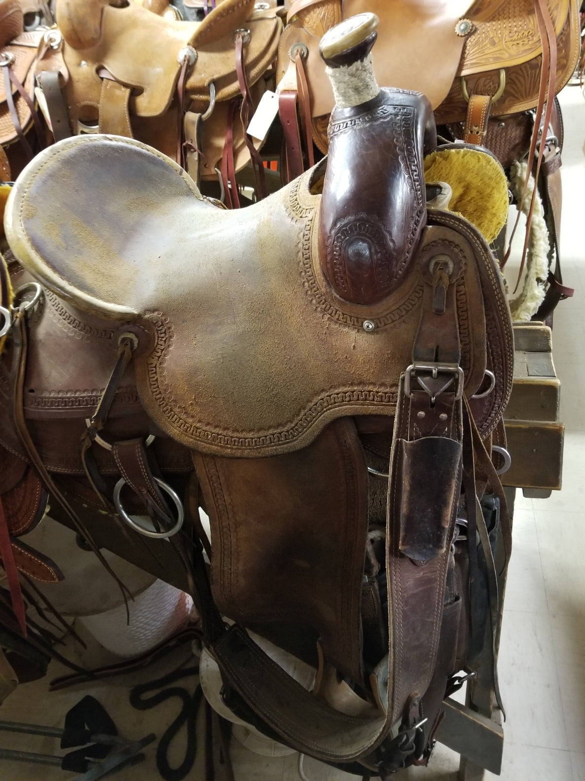 Used SRS Saddlery Rancher/S.B.9/15 1/2"