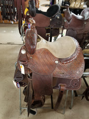 Used Western Tack Heritage Barrel/BB5200211BM/13 1/2