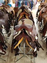 Used Western Tack Heritage Barrel/BB5200211BM/13 1/2