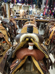 Used J. Stead Saddle Co. Rancher/BB0800552GM/16