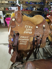 Used Mike Heisler Steer Roper/R.W./15 1/2