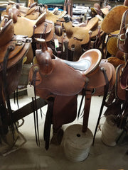 Used Mikes Custom Saddles Rancher/D.B./16