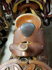 Used Mikes Custom Saddles Rancher/D.B./16