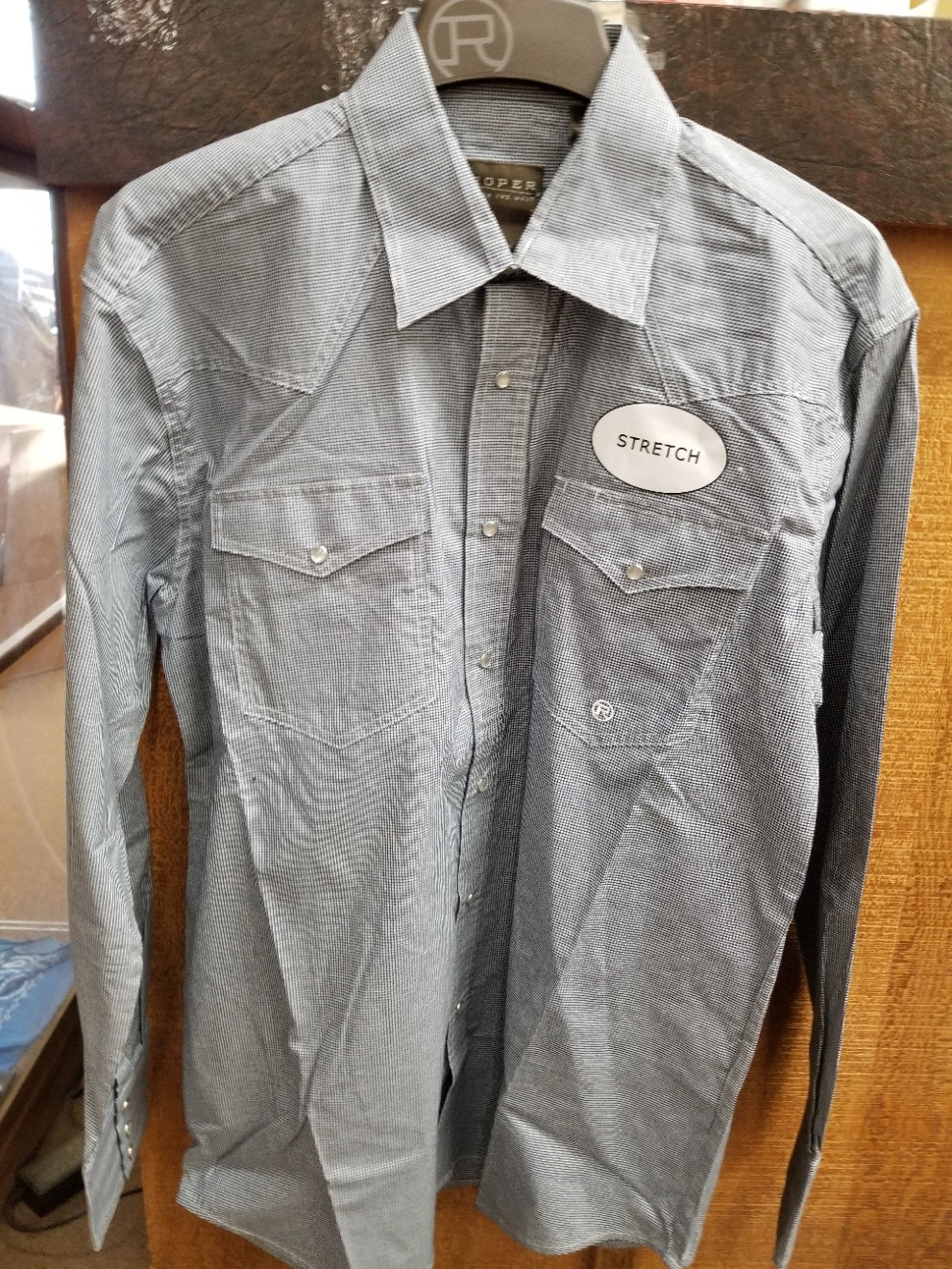 Roper Men's Shirt/3-01-278-3104BU - Mock Brothers Saddlery