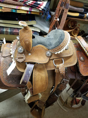 Used King Series Kids Saddle/K.W./10