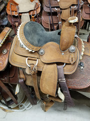 Used King Series Kids Saddle/K.W./10