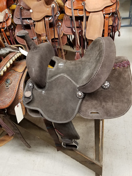 New  Double T Kids Saddle/OX62005818BM/12"