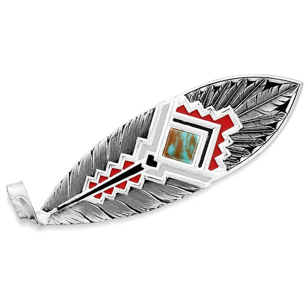 Montana Silversmiths Hat Feather/AMHF6058