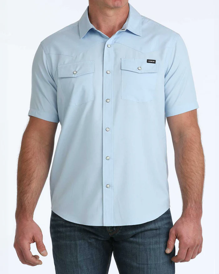 Cinch Men's Arena Flex Short Sleeve Shirt/MTW1402009