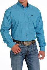 Cinch Men's Long Sleeve Button Down Shirt/MTW1105606