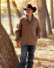 Cinch Men's Brown Plaid Concealed Carry Jacket/MWJ1939001
