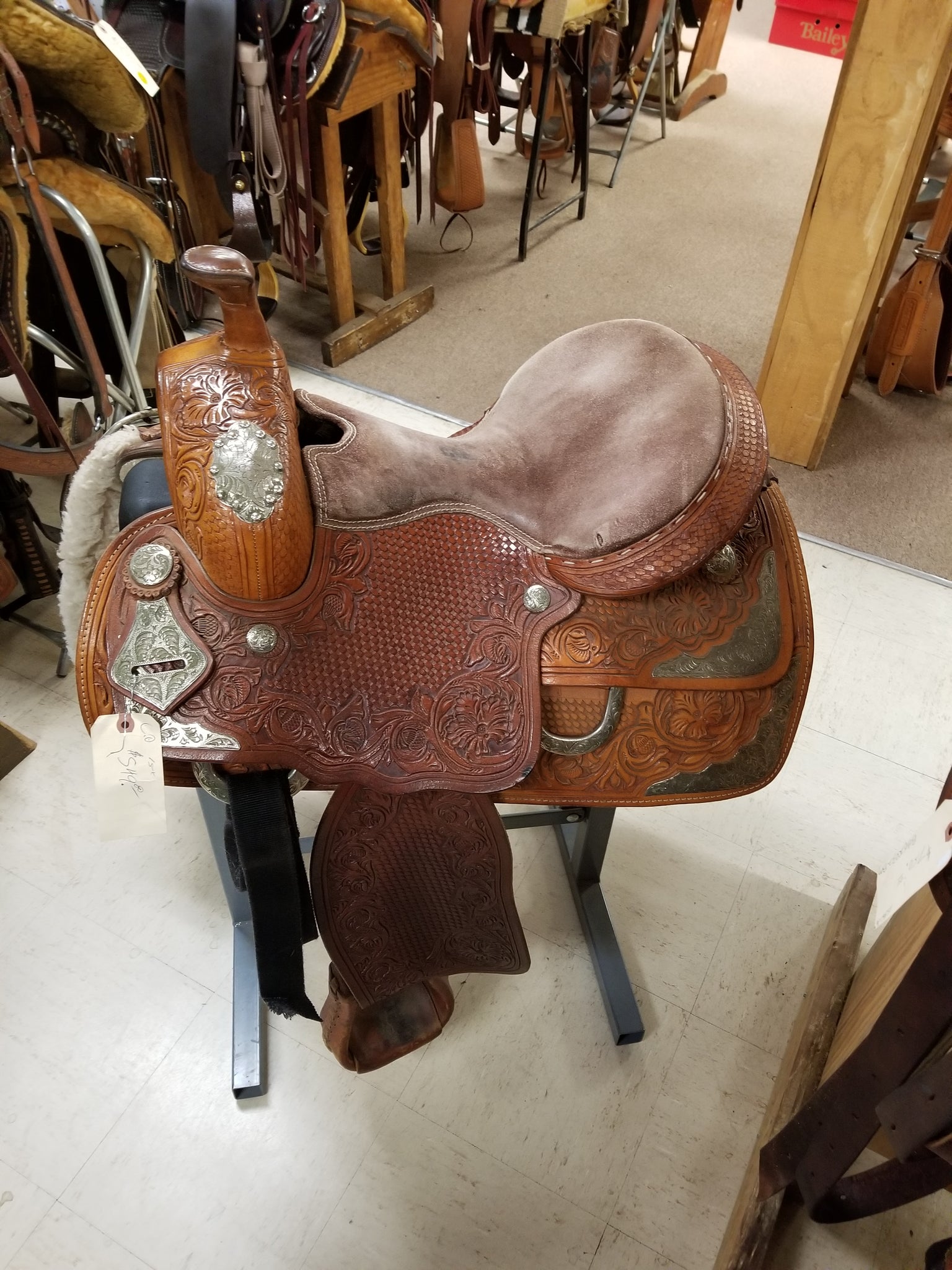 Used Western Pleasure Saddle/C.O./15"