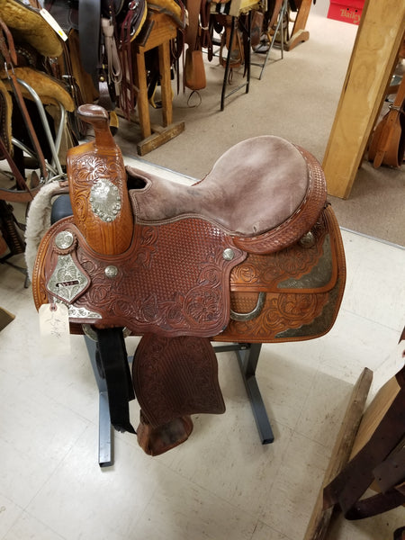 Used Western Pleasure Saddle/C.O./15"