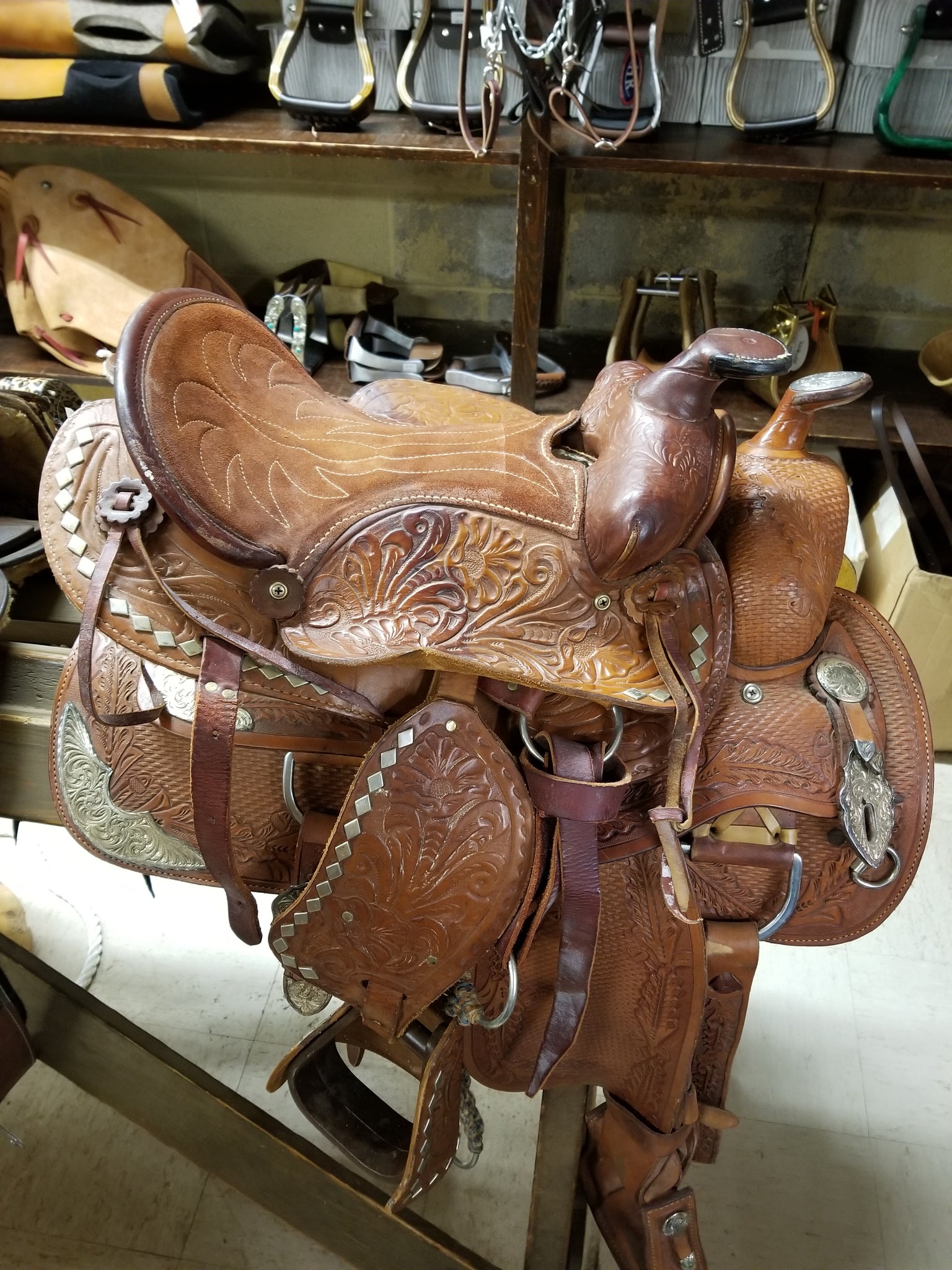 Used Kids Saddle/J.V./13"