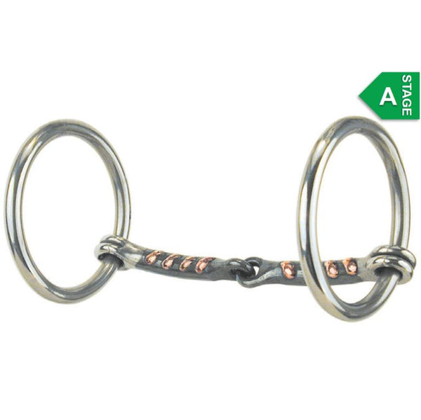 Reinsman O-Ring Copper Overlaid Snaffle/111