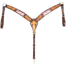 BREAST COLLAR - OXBOW PYTHON ANTIQUED BREAST COLLAR/123882 - OXBOW - Mock Brothers Saddlery and Western Wear