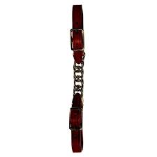 REINS - BERLIN LATIGO LEATHER CURB STRAPS/L415A/L415B/L415C - BERLIN - Mock Brothers Saddlery and Western Wear