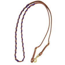 REINS - BERLIN BARREL REINS WITH PARACORD LACING/H513 - BERLIN - Mock Brothers Saddlery and Western Wear