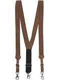 SUSPENDERS - MEN'S LEATHER BASKET STAMPED SUSPENDERS/N8512444/N8512402/N8512401/N8512448 - Nocona - Mock Brothers Saddlery and Western Wear