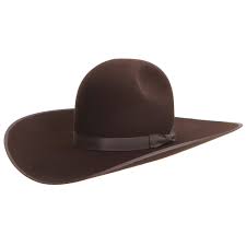 Hats - Rodeo King Open Crown Chocolate 7X 6 Match Hat - Rodeo King - Mock Brothers Saddlery and Western Wear