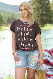 Shirts - CRUEL GIRL LADIES T-SHIRT/CTK7162003 - Cruel Girl - Mock Brothers Saddlery and Western Wear