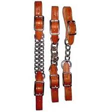 REINS - BERLIN HARNESS LEATHER CURB STRAPS/H415A/H415B/H415C - BERLIN - Mock Brothers Saddlery and Western Wear